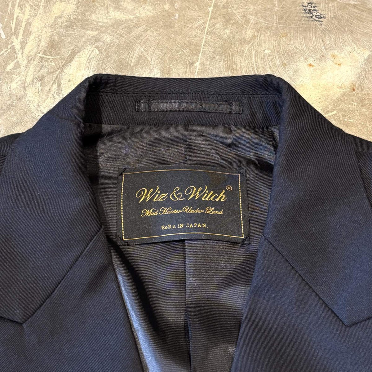 画像10: 【Wiz&Witch】"UNITED" GRUNGE TAYLOR JACKET / OS (10)