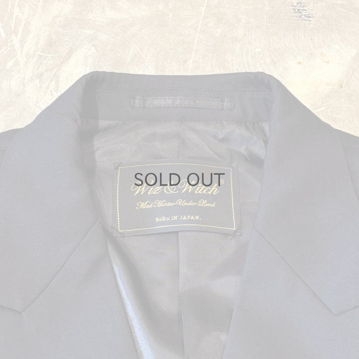 画像10: 【Wiz&Witch】"UNITED" GRUNGE TAYLOR JACKET / OS (10)