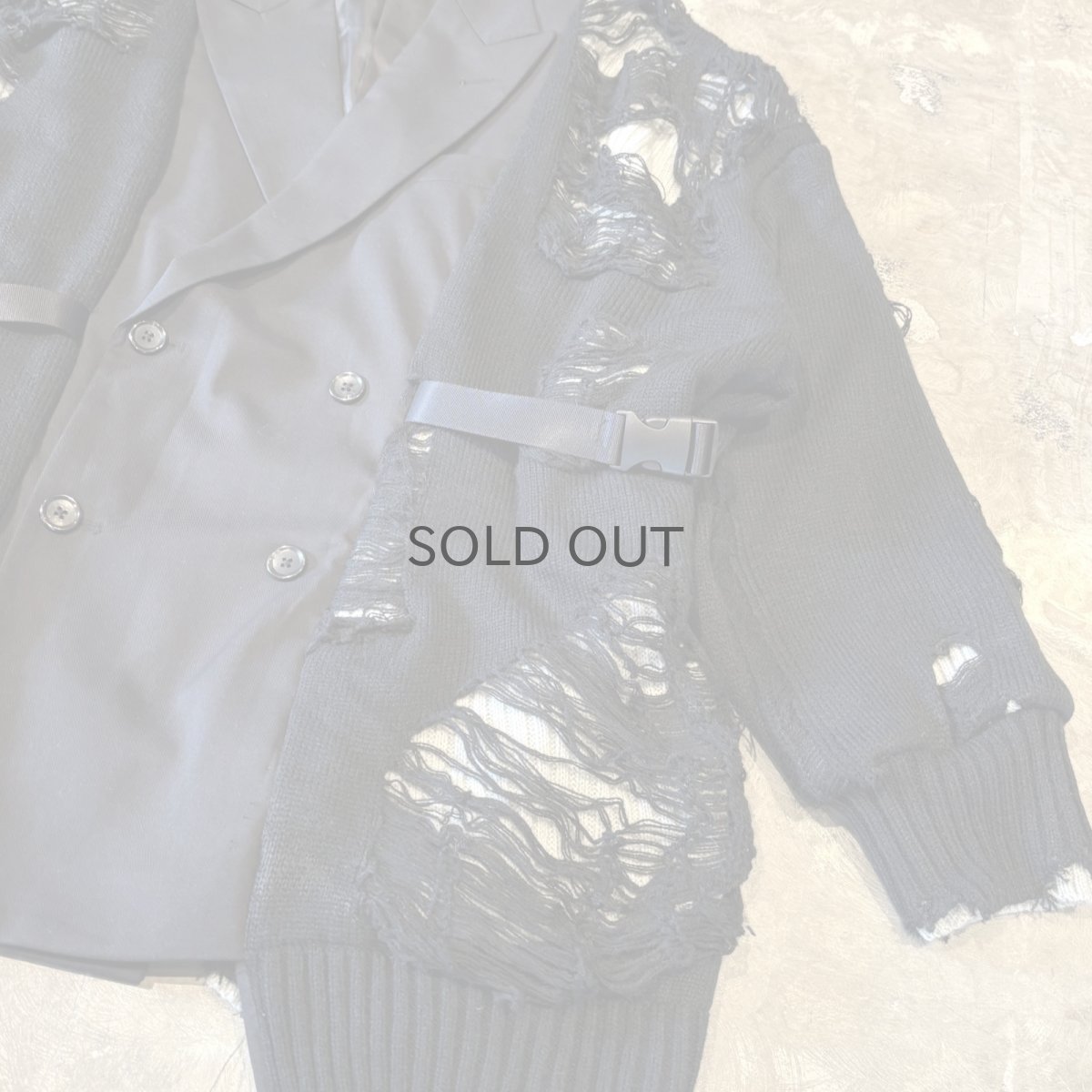 画像6: 【Wiz&Witch】"UNITED" GRUNGE TAYLOR JACKET / OS (6)