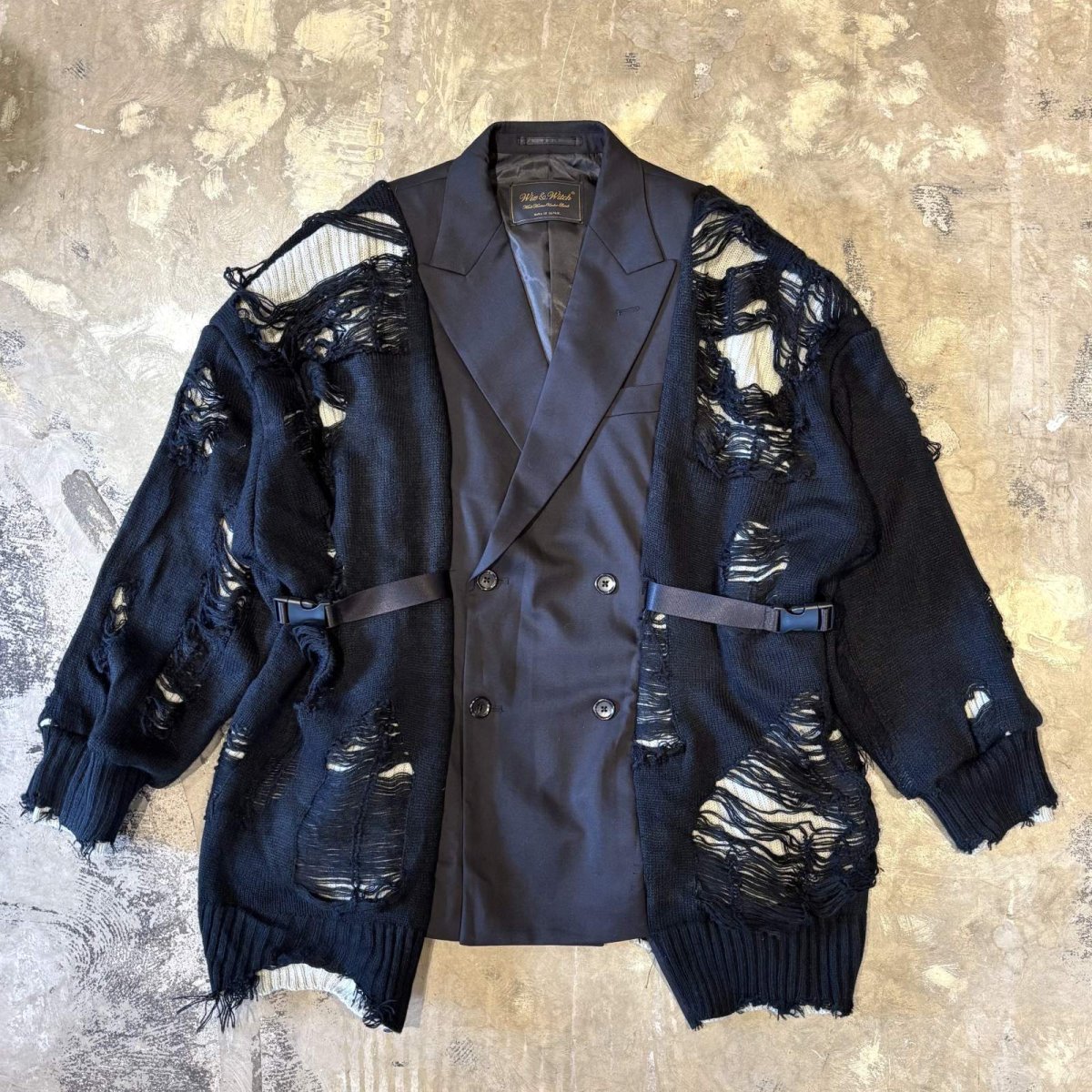 画像1: 【Wiz&Witch】"UNITED" GRUNGE TAYLOR JACKET / OS (1)