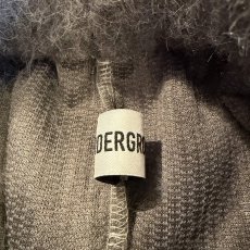 画像11: 【WONDERGROUND】FAUX MOHAIR  KNIT WIDE PANTS / GREY / OS (11)