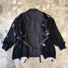 画像2: 【Wiz&Witch】"UNITED" GRUNGE TAYLOR JACKET / OS (2)