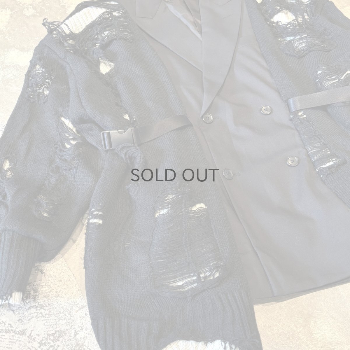 画像5: 【Wiz&Witch】"UNITED" GRUNGE TAYLOR JACKET / OS (5)