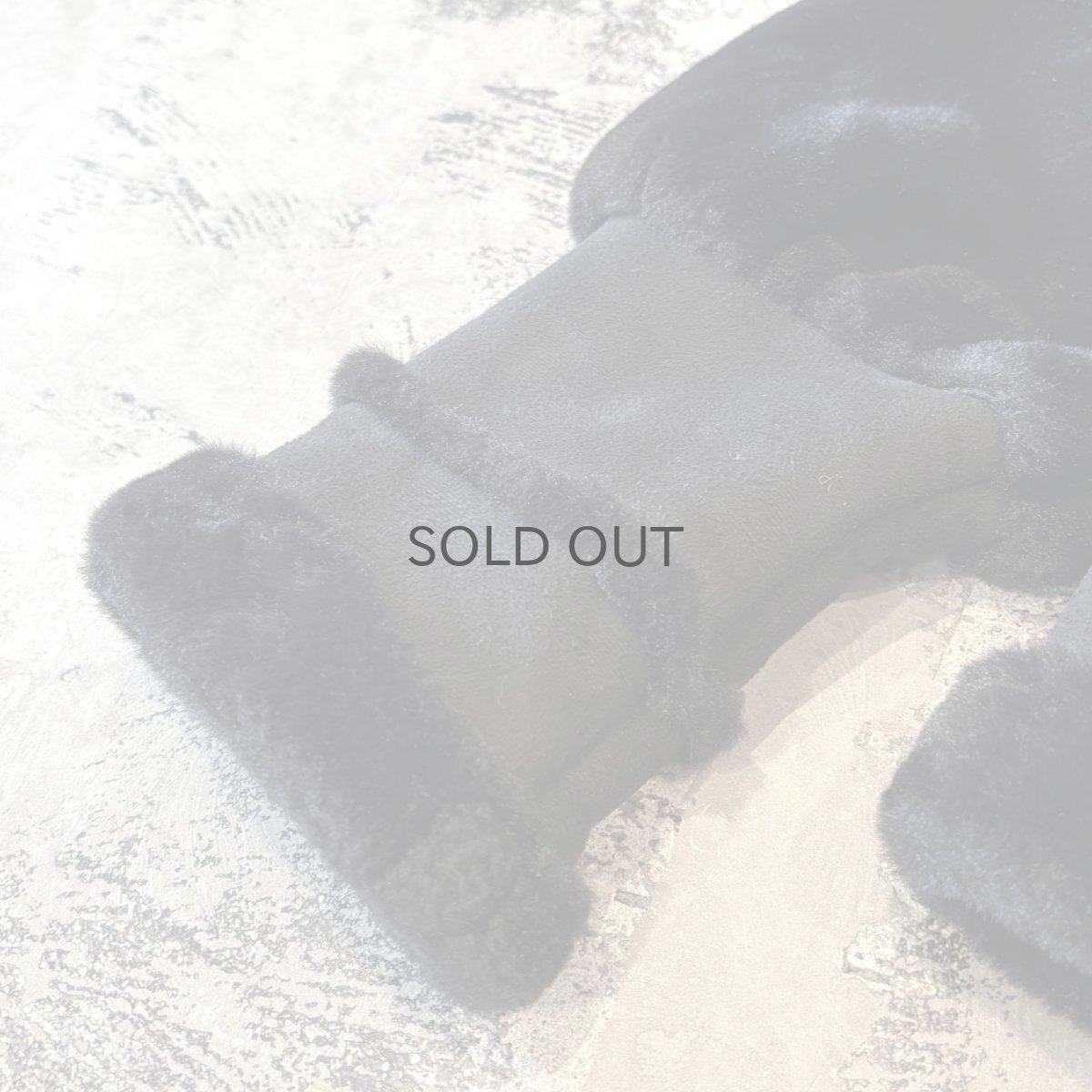 画像7: FAUX SUEDE SWITCHED FAUX FUR ZIP UP JACKET / Mens L (7)