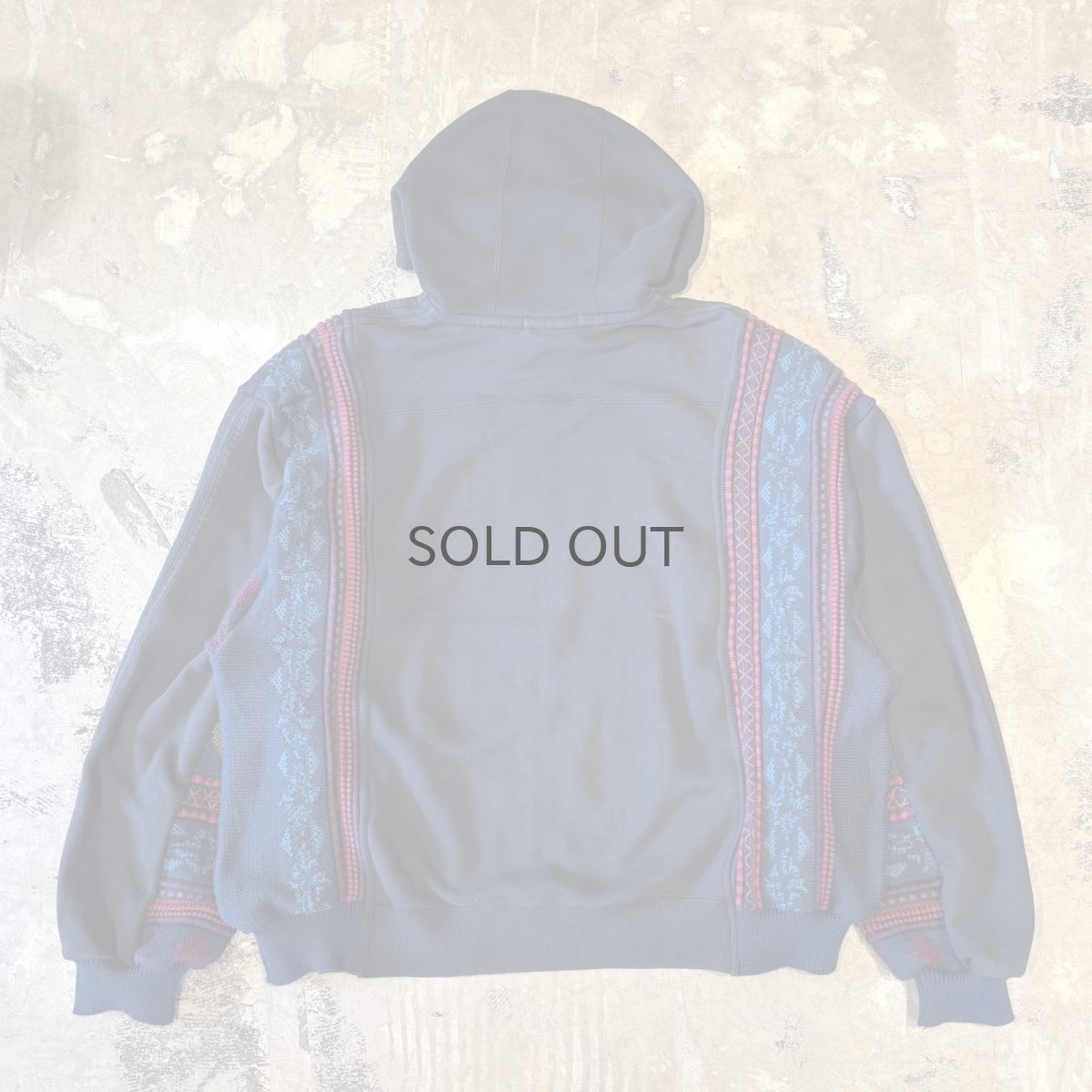 画像2: 【Wiz&Witch】"UNITED" SPORTY TWO FACE ZIP UP SWEAT / OS (2)