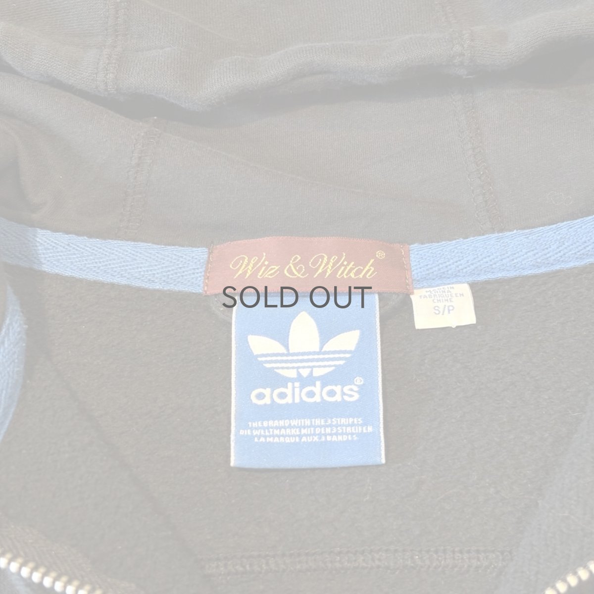 画像10: 【Wiz&Witch】"UNITED" SPORTY TWO FACE ZIP UP SWEAT / OS (10)