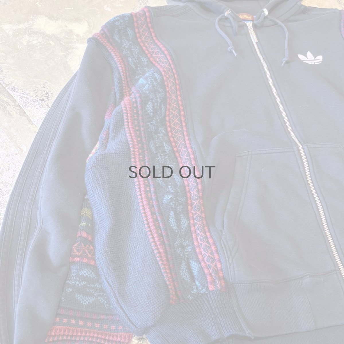 画像5: 【Wiz&Witch】"UNITED" SPORTY TWO FACE ZIP UP SWEAT / OS (5)