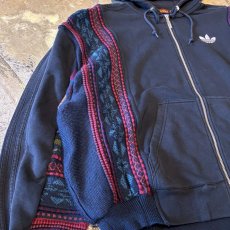 画像5: 【Wiz&Witch】"UNITED" SPORTY TWO FACE ZIP UP SWEAT / OS (5)