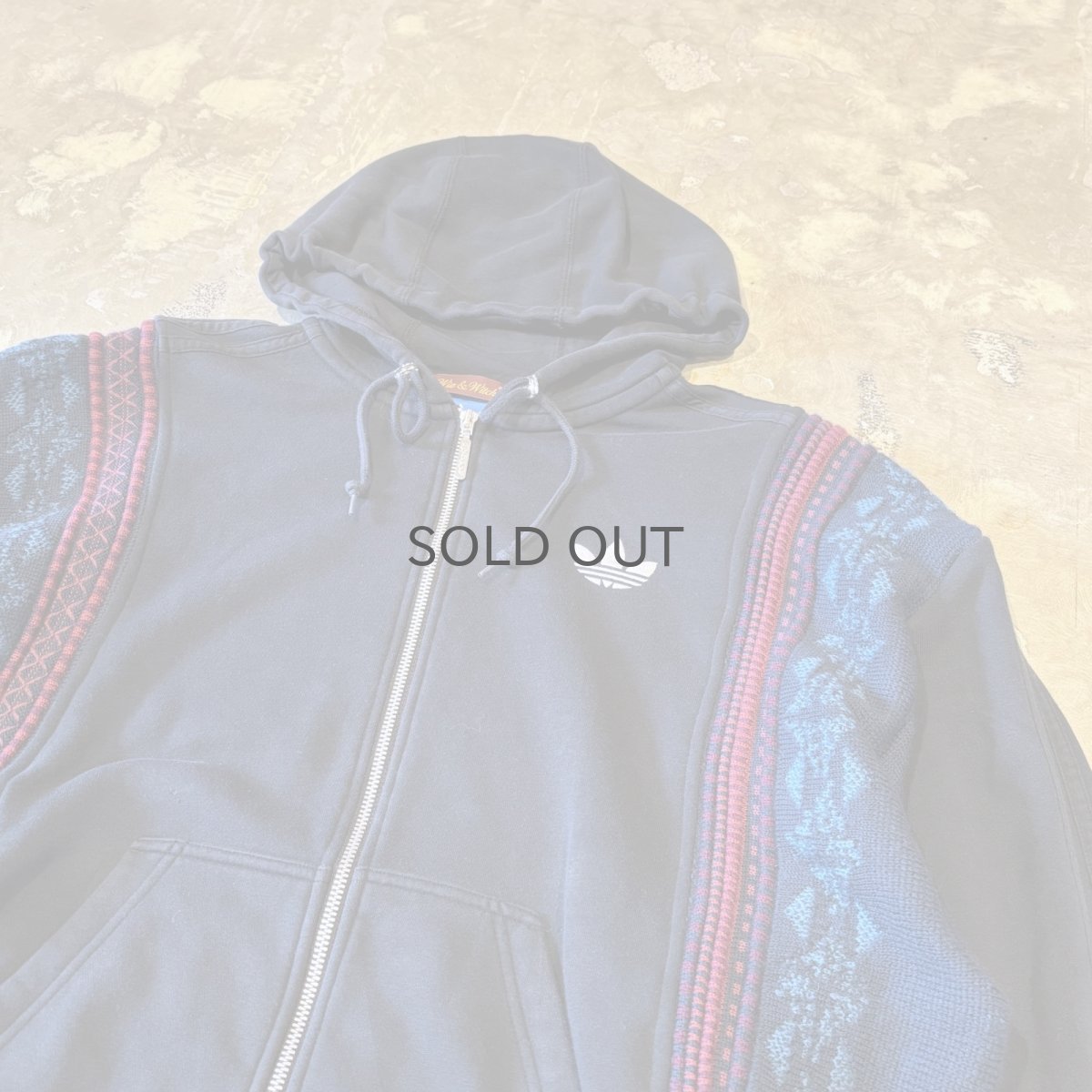 画像4: 【Wiz&Witch】"UNITED" SPORTY TWO FACE ZIP UP SWEAT / OS (4)