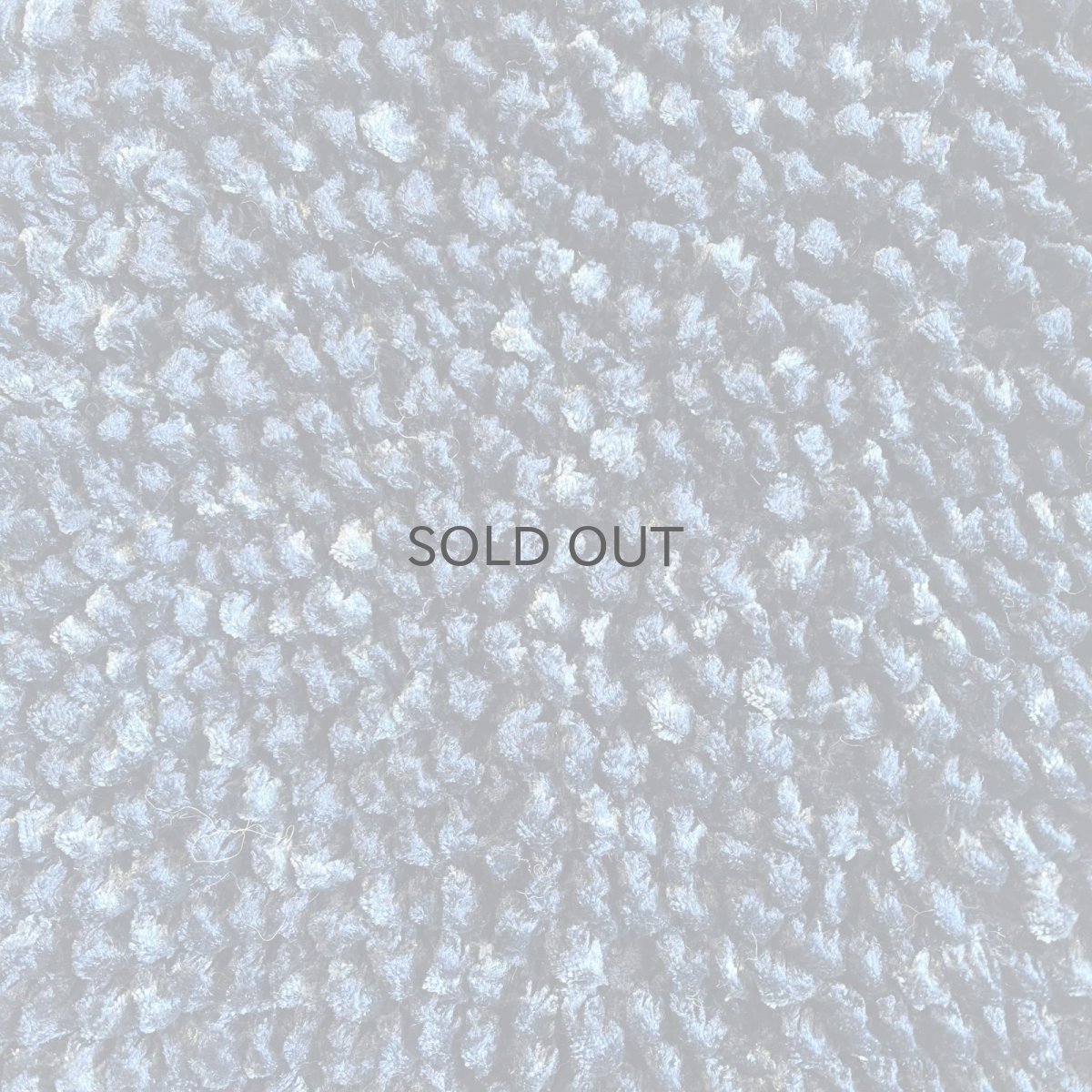 画像10: NAVY COLOR POPCORN DESIGN VERVET L/S TOPS / Ladies S~M (10)