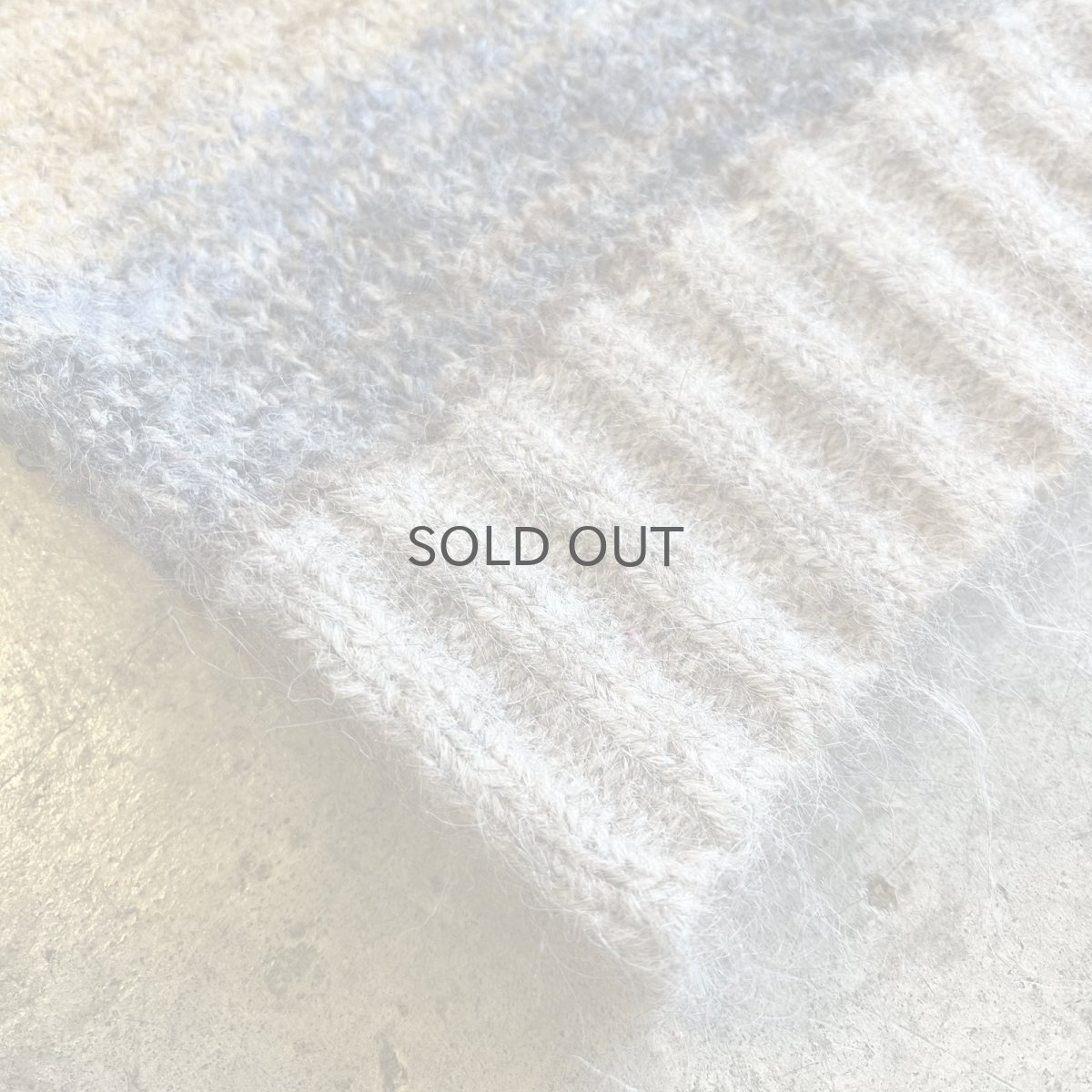 画像3: 4 COLOR BUTTON GLITTER MIX MULTI BORDER DESIGN KNIT SWEATER / Ladies M (3)