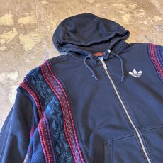 画像3: 【Wiz&Witch】"UNITED" SPORTY TWO FACE ZIP UP SWEAT / OS (3)