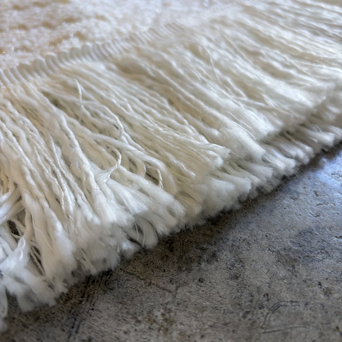 画像11: EMBOSS POINT SEQUINS ALL OVER PATTERN HEM FRINGE DESIGN SKIRT / W26~W32 (11)