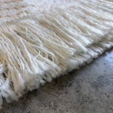 画像11: EMBOSS POINT SEQUINS ALL OVER PATTERN HEM FRINGE DESIGN SKIRT / W26~W32 (11)