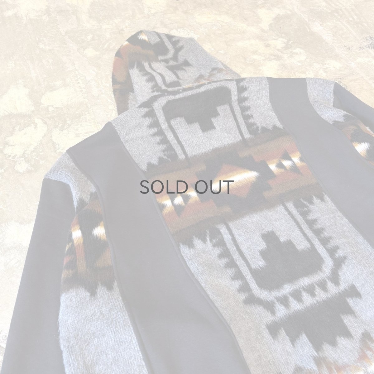 画像9: 【Wiz&Witch】"UNITED" TWO FACE NATIVE ZIP UP PARKA / OS (9)