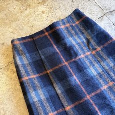 画像3: CHECK PATTERN COLOR CREASE DESIGN SKIRT / W25~W29 (3)