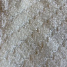 画像5: EMBOSS POINT SEQUINS ALL OVER PATTERN HEM FRINGE DESIGN SKIRT / W26~W32 (5)