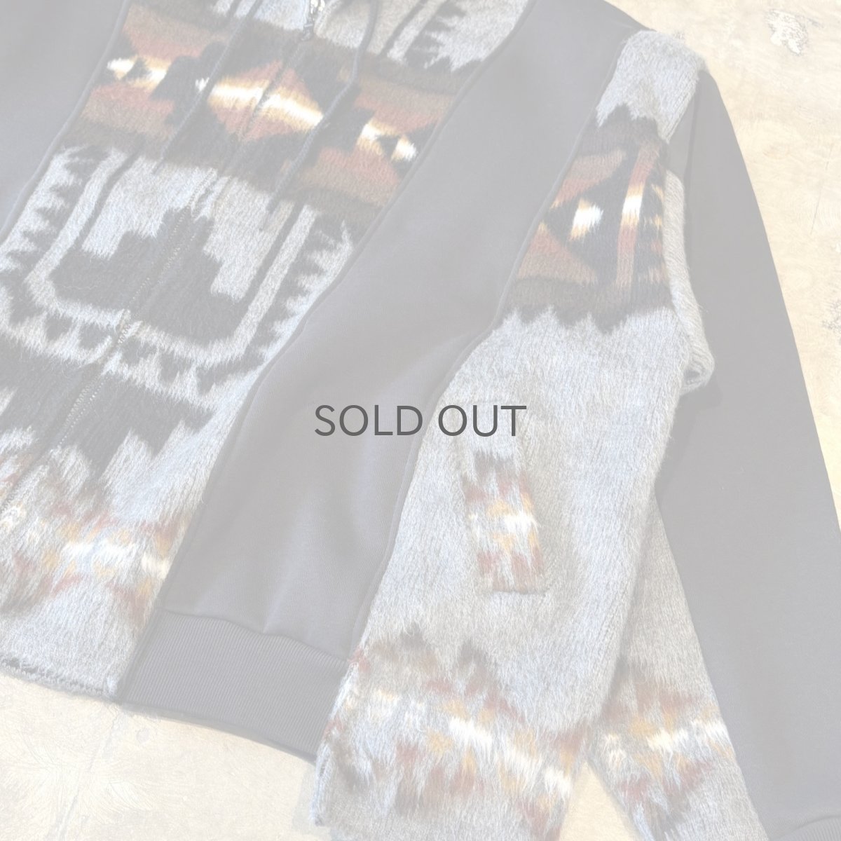 画像6: 【Wiz&Witch】"UNITED" TWO FACE NATIVE ZIP UP PARKA / OS (6)