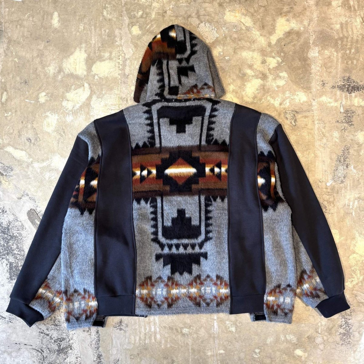 画像2: 【Wiz&Witch】"UNITED" TWO FACE NATIVE ZIP UP PARKA / OS (2)