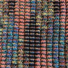 画像11: MIX COLOR ART ALL OVER PATTERN RIB KNIT L/S TOPS / Ladies M~L(L) (11)