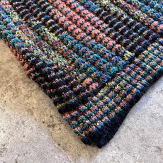 画像3: MIX COLOR ART ALL OVER PATTERN RIB KNIT L/S TOPS / Ladies M~L(L) (3)