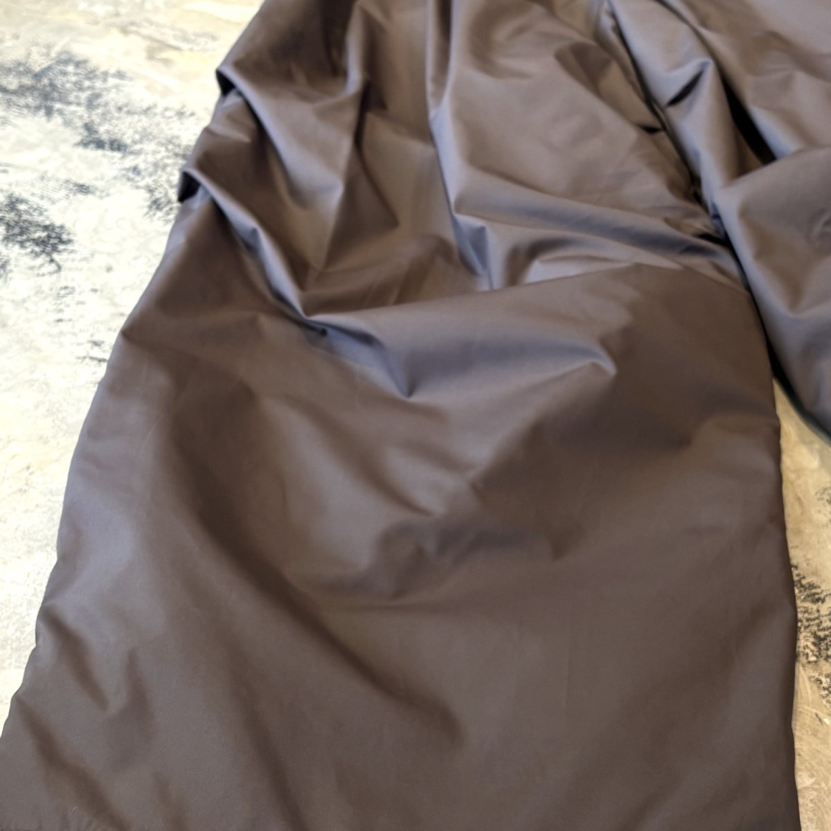 画像7: 【WONDERGROUND】QUILTING LINER WIDE NYLON PANTS / BROWN / OS (7)