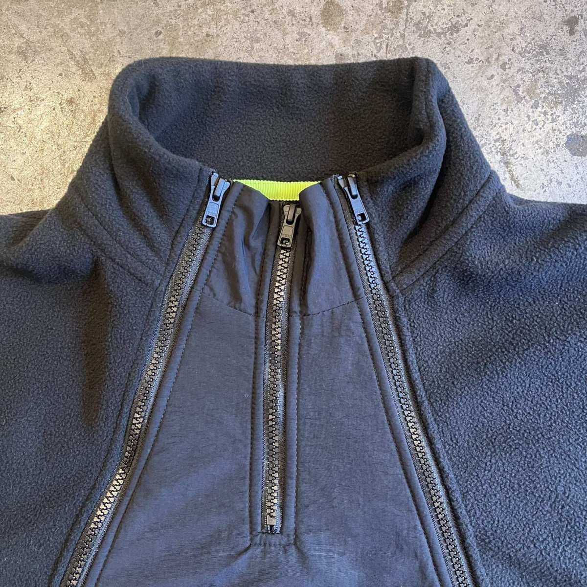 画像11: 【WONDERGROUND】3 ZIP FLEECE JACKET  / BLACK / OS (11)