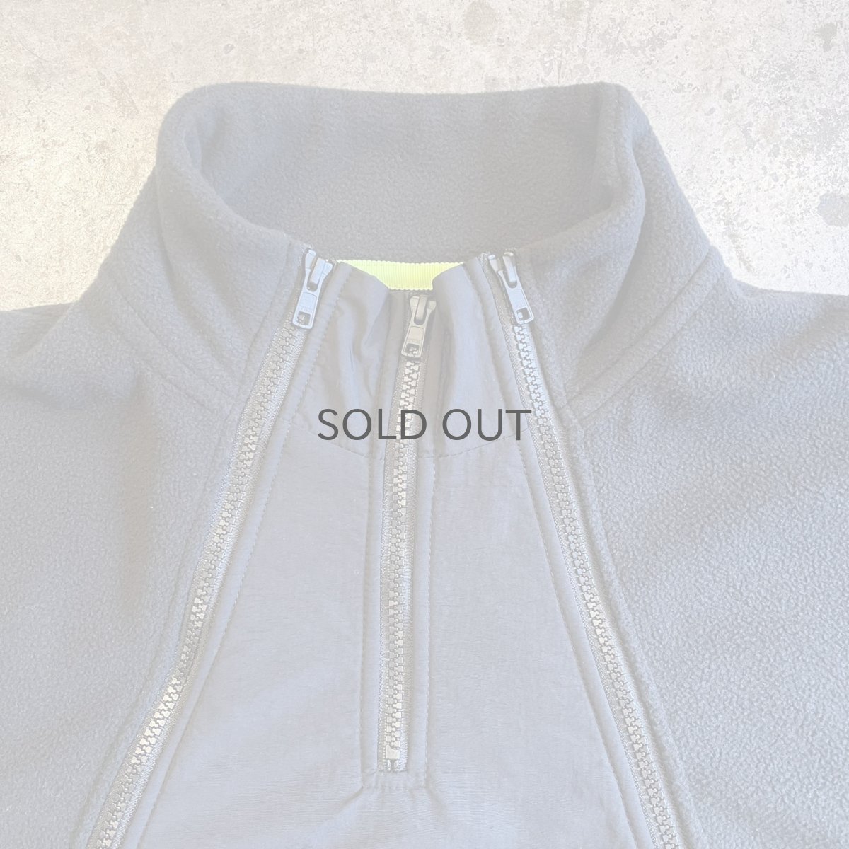 画像11: 【WONDERGROUND】3 ZIP FLEECE JACKET  / BLACK / OS (11)