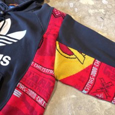 画像10: 【Wiz&Witch】"UNITED" SPORTY TWO FACE SWEAT PARKA / OS (10)