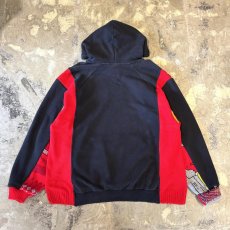 画像2: 【Wiz&Witch】"UNITED" SPORTY TWO FACE SWEAT PARKA / OS (2)