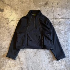 画像1: 【WONDERGROUND】3 ZIP FLEECE JACKET  / BLACK / OS (1)