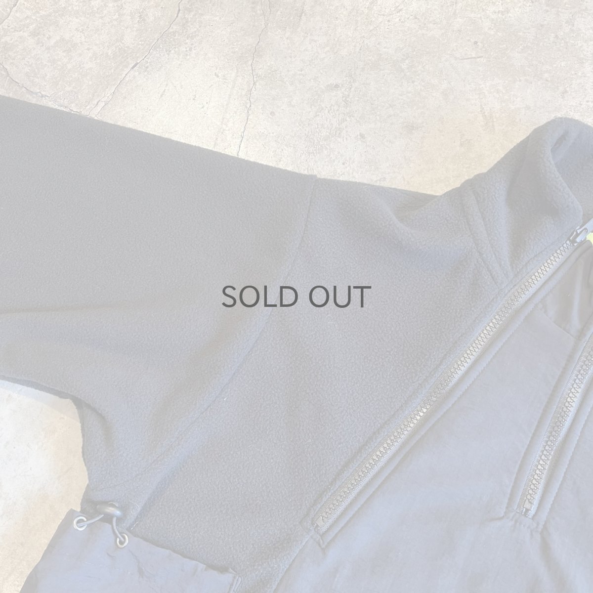 画像15: 【WONDERGROUND】3 ZIP FLEECE JACKET  / BLACK / OS (15)