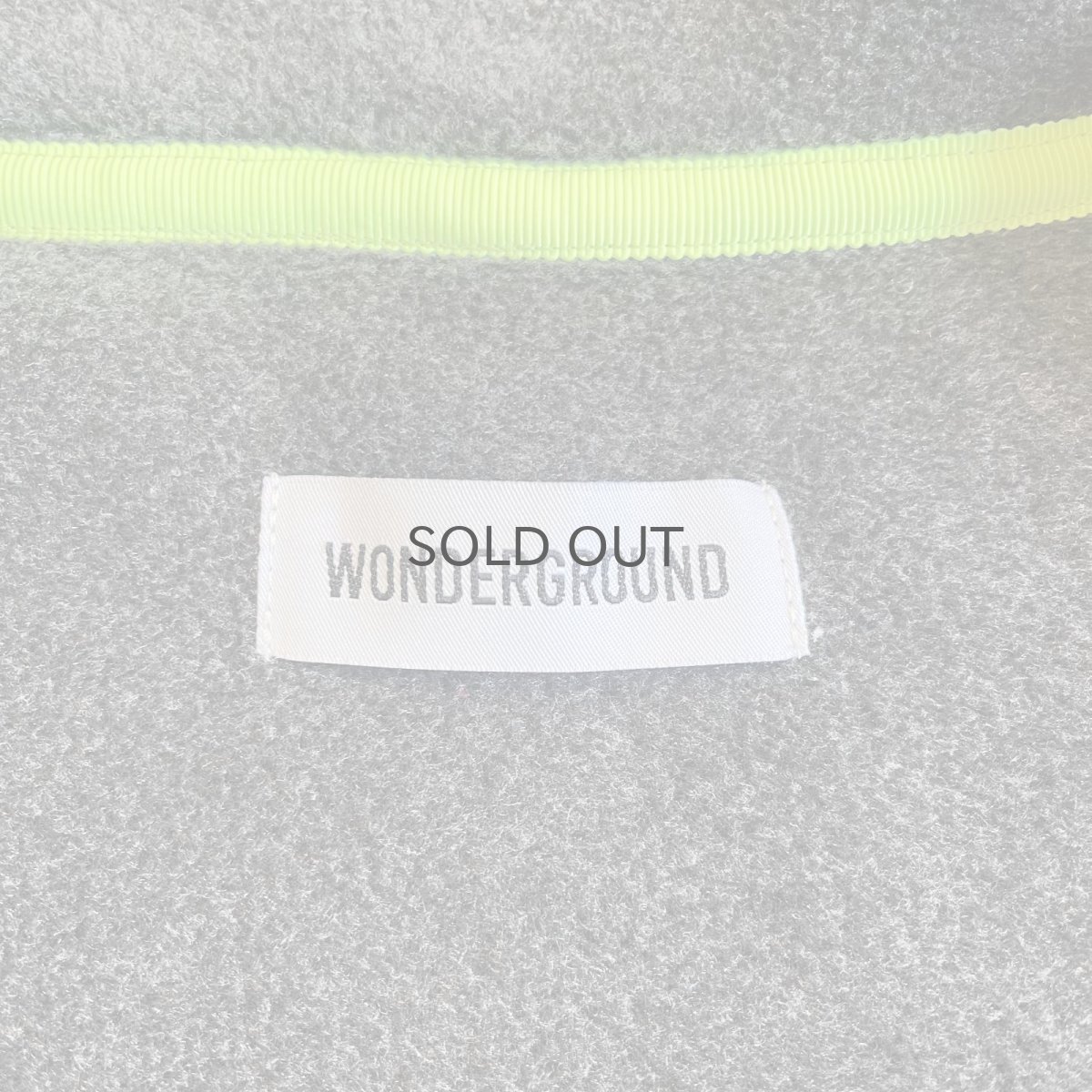 画像14: 【WONDERGROUND】3 ZIP FLEECE JACKET  / GREY / OS (14)