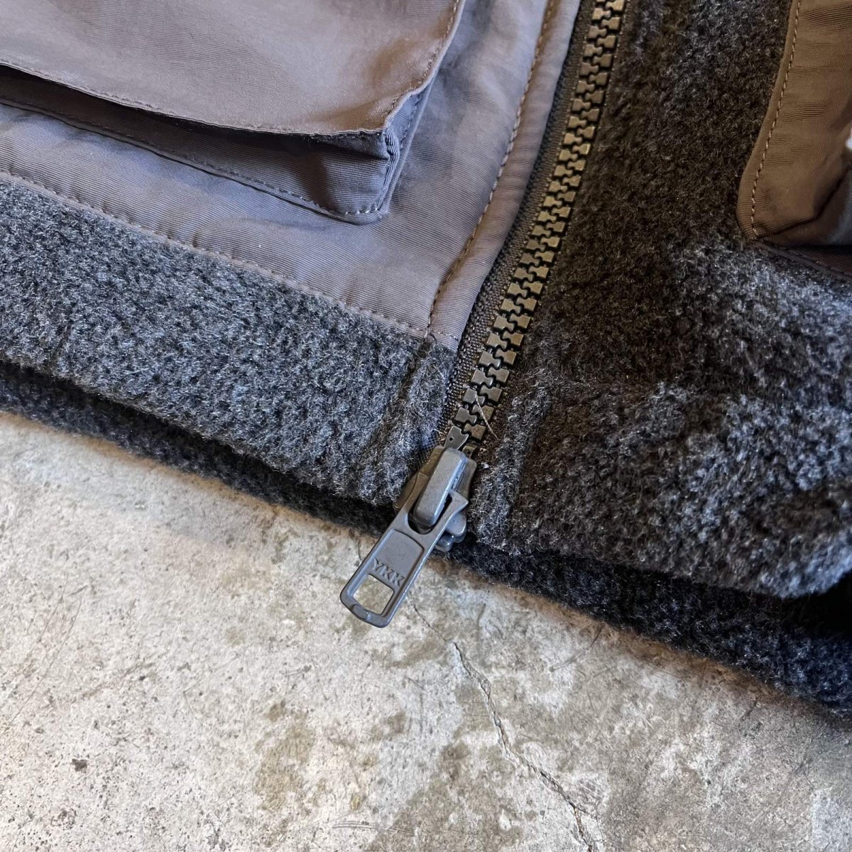 画像7: 【WONDERGROUND】3 ZIP FLEECE JACKET  / GREY / OS (7)