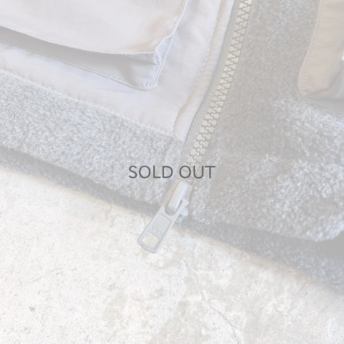 画像7: 【WONDERGROUND】3 ZIP FLEECE JACKET  / GREY / OS (7)