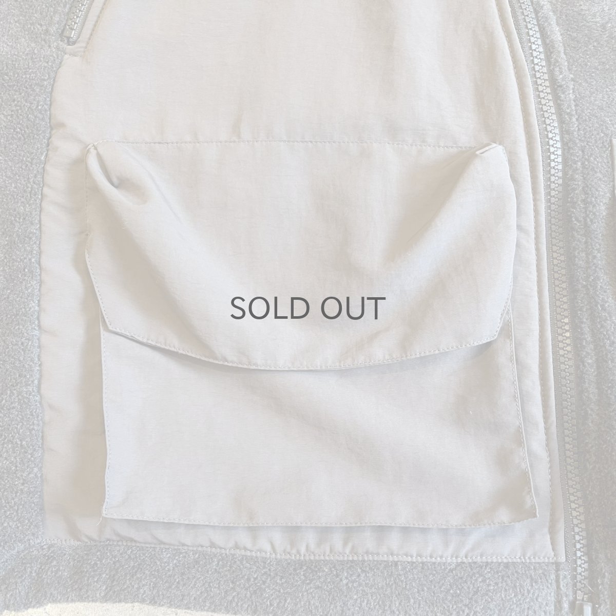 画像6: 【WONDERGROUND】3 ZIP FLEECE JACKET  / GREY / OS (6)