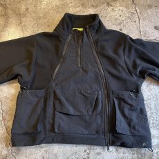 画像4: 【WONDERGROUND】3 ZIP FLEECE JACKET  / BLACK / OS (4)