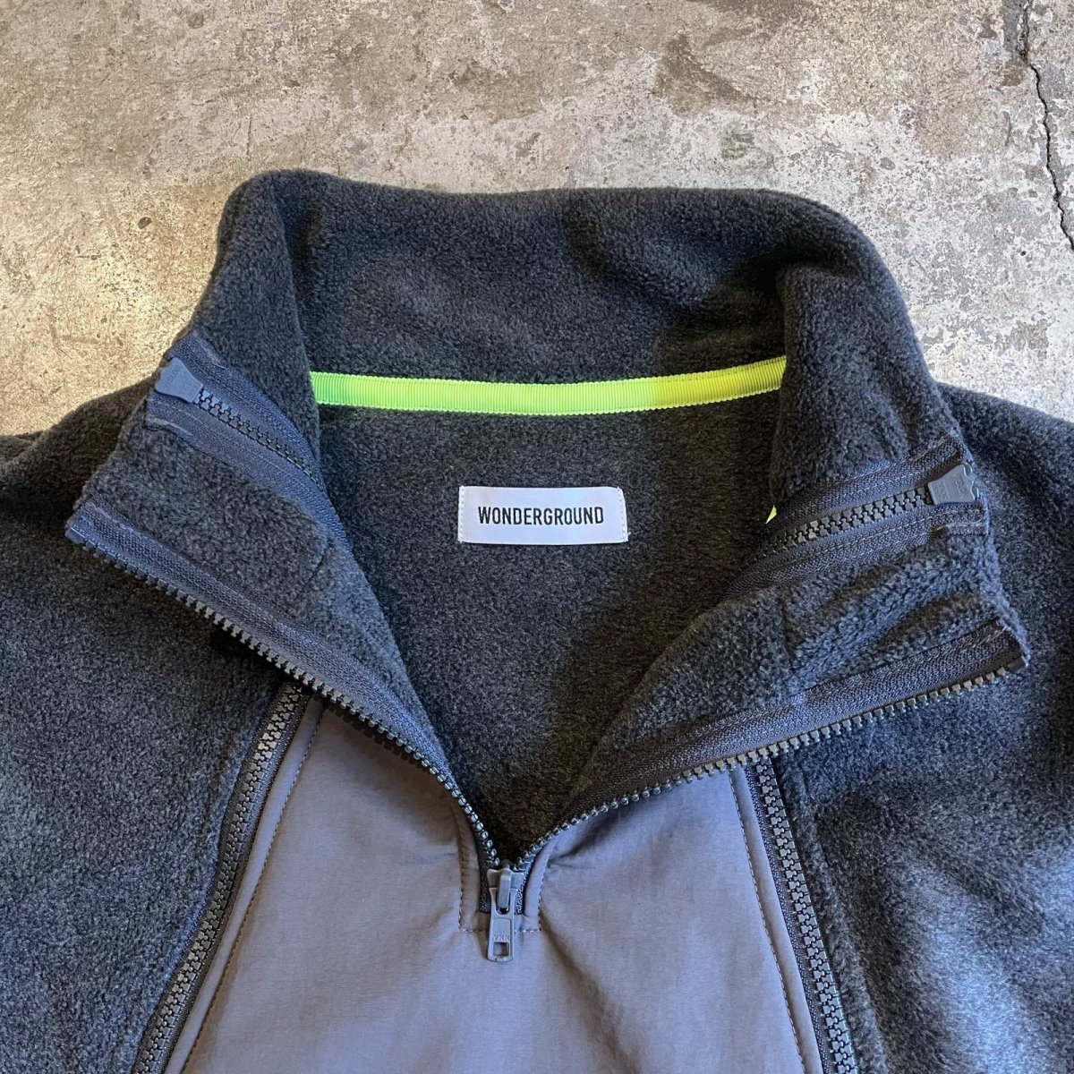画像12: 【WONDERGROUND】3 ZIP FLEECE JACKET  / GREY / OS (12)