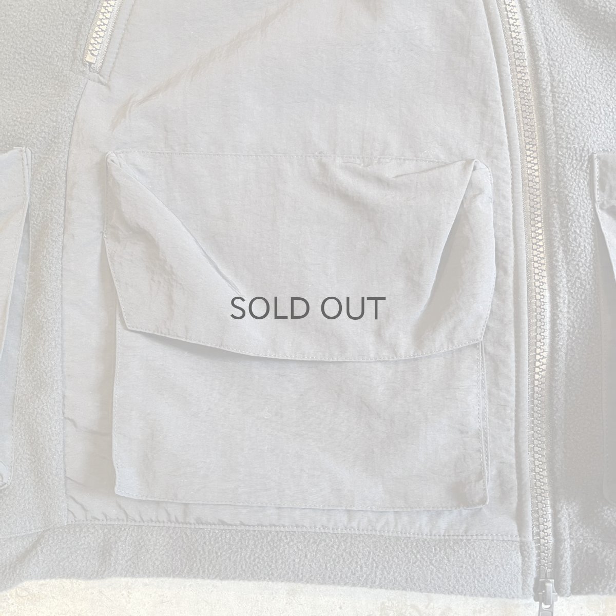 画像6: 【WONDERGROUND】3 ZIP FLEECE JACKET  / BLACK / OS (6)