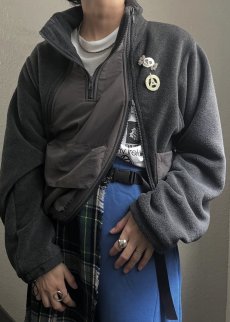 画像15: 【WONDERGROUND】3 ZIP FLEECE JACKET  / GREY / OS (15)