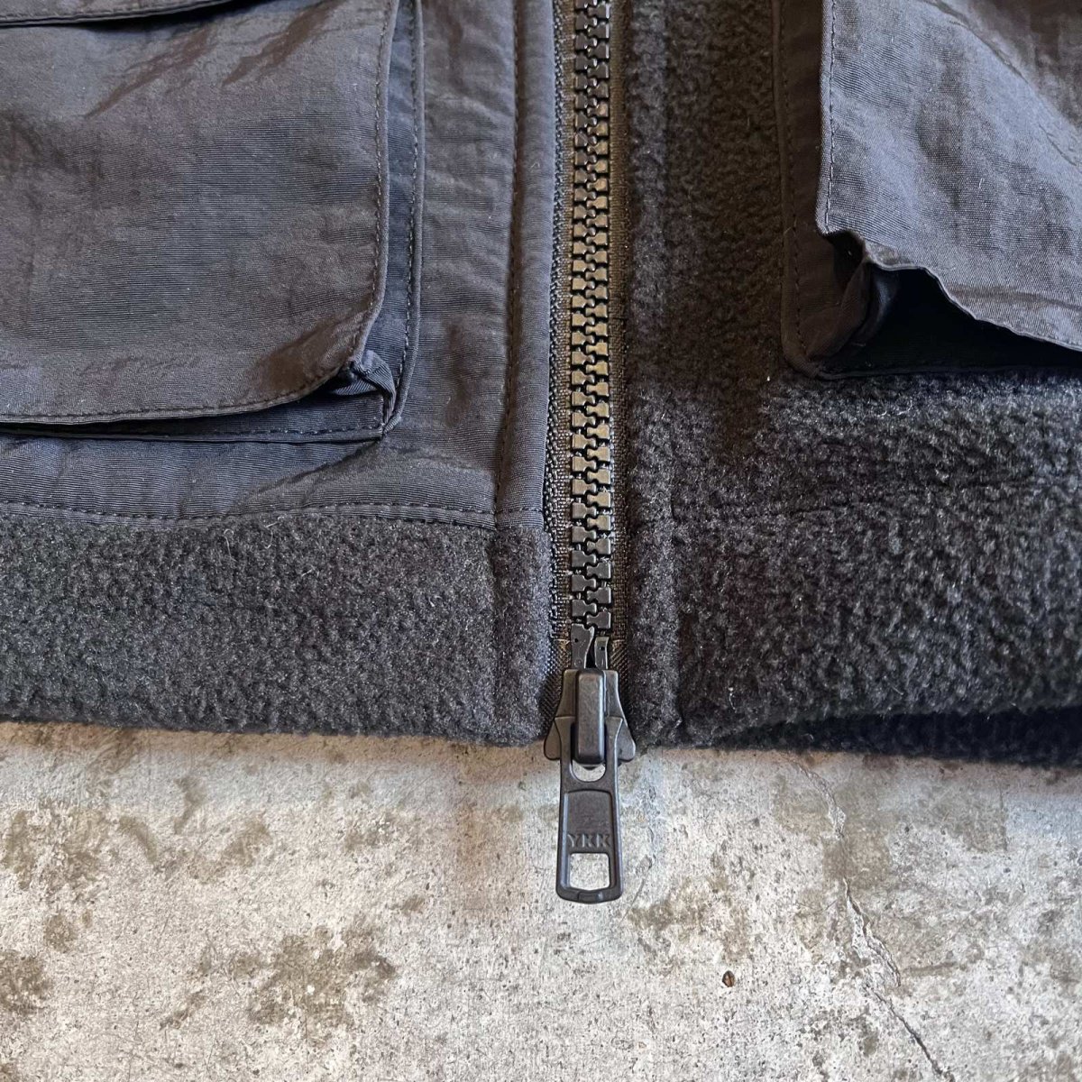 画像7: 【WONDERGROUND】3 ZIP FLEECE JACKET  / BLACK / OS (7)