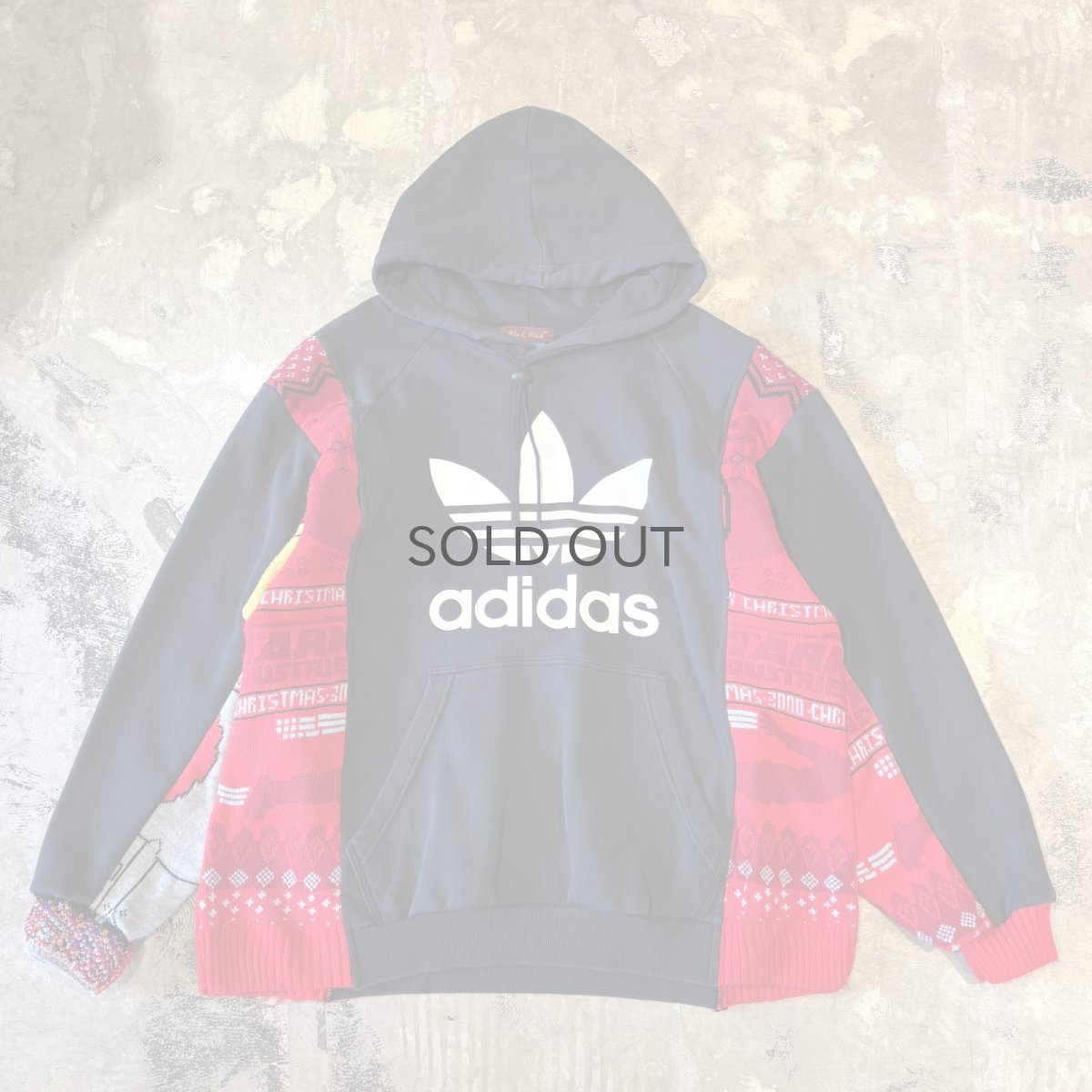 画像1: 【Wiz&Witch】"UNITED" SPORTY TWO FACE SWEAT PARKA / OS (1)