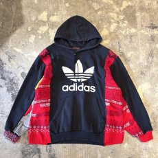 画像1: 【Wiz&Witch】"UNITED" SPORTY TWO FACE SWEAT PARKA / OS (1)