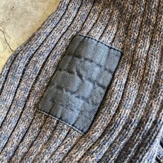 画像13: 【Calvin Klein】MIX COLOR MARBLING PATTERN HALF ZIP RIB COTTON KNIT L/S TOPS  / Ladies M(S) (13)