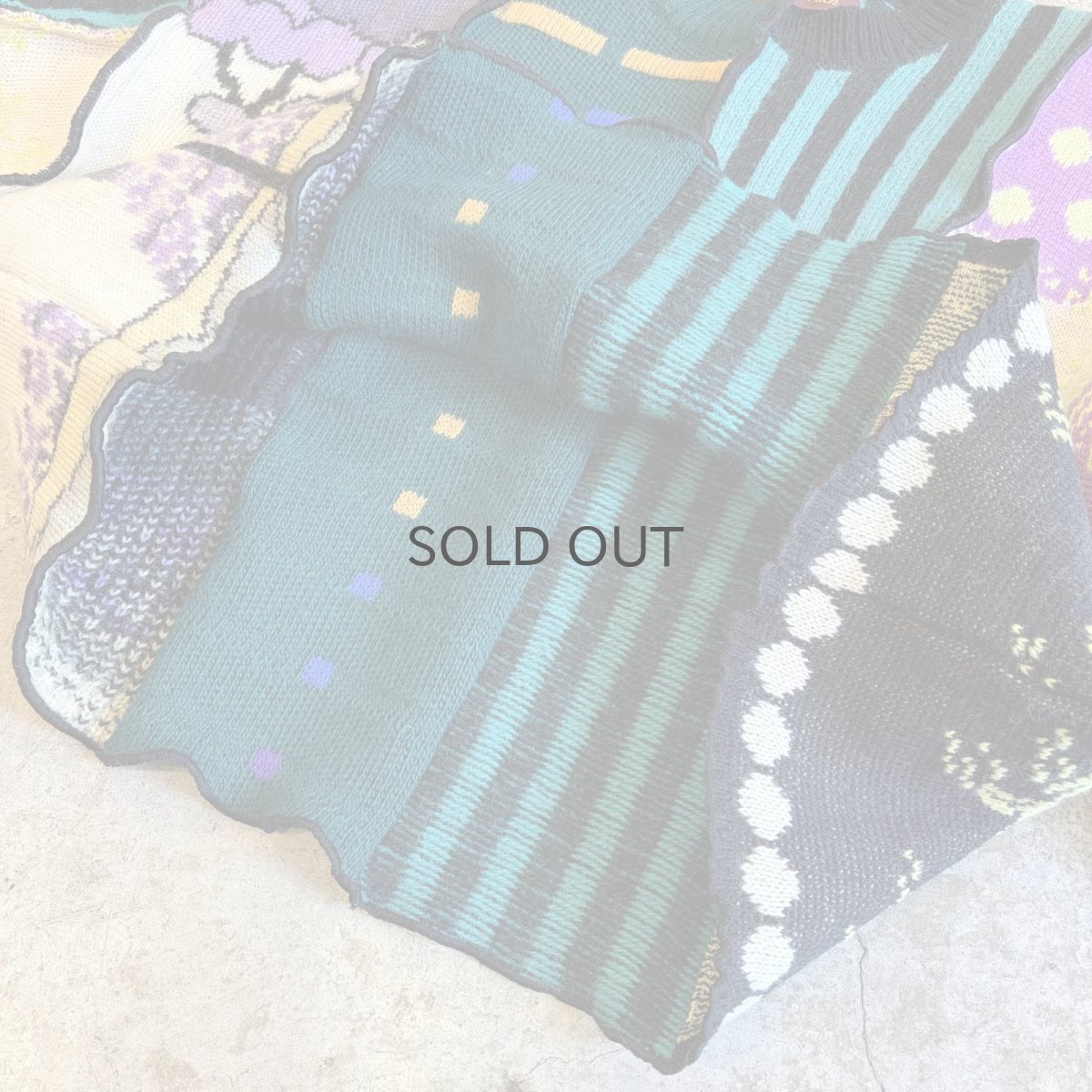 画像8: 【Wiz&Witch】"UNITED" DECORATIVE KNIT / OS (8)