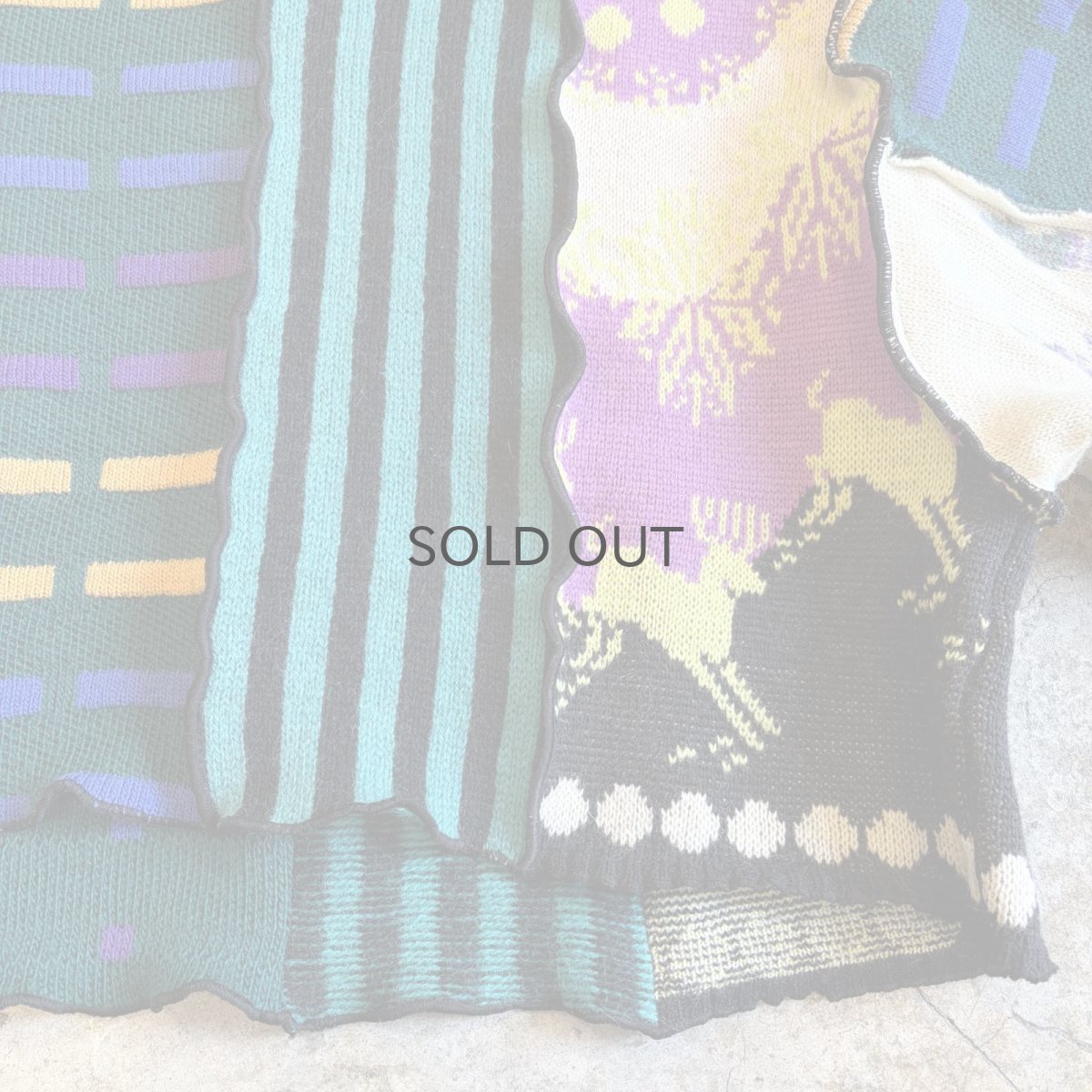 画像5: 【Wiz&Witch】"UNITED" DECORATIVE KNIT / OS (5)