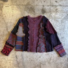 画像1: 【Wiz&Witch】"OUT STITCH" DECO KNIT / OS (1)