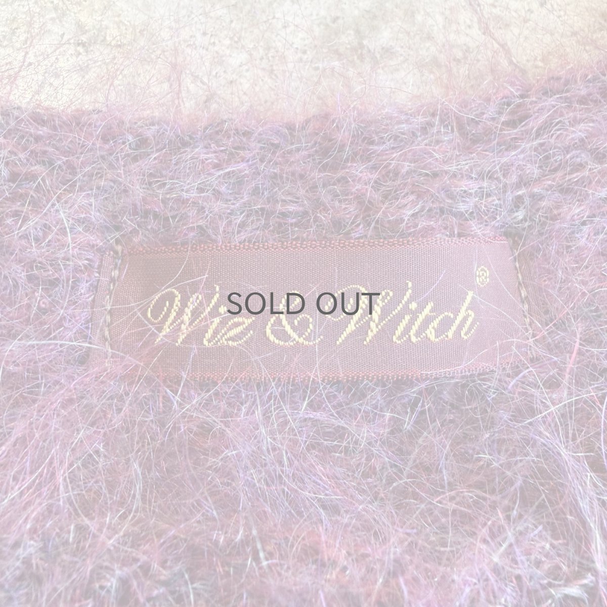 画像11: 【Wiz&Witch】"OUT STITCH" DECO KNIT / OS (11)