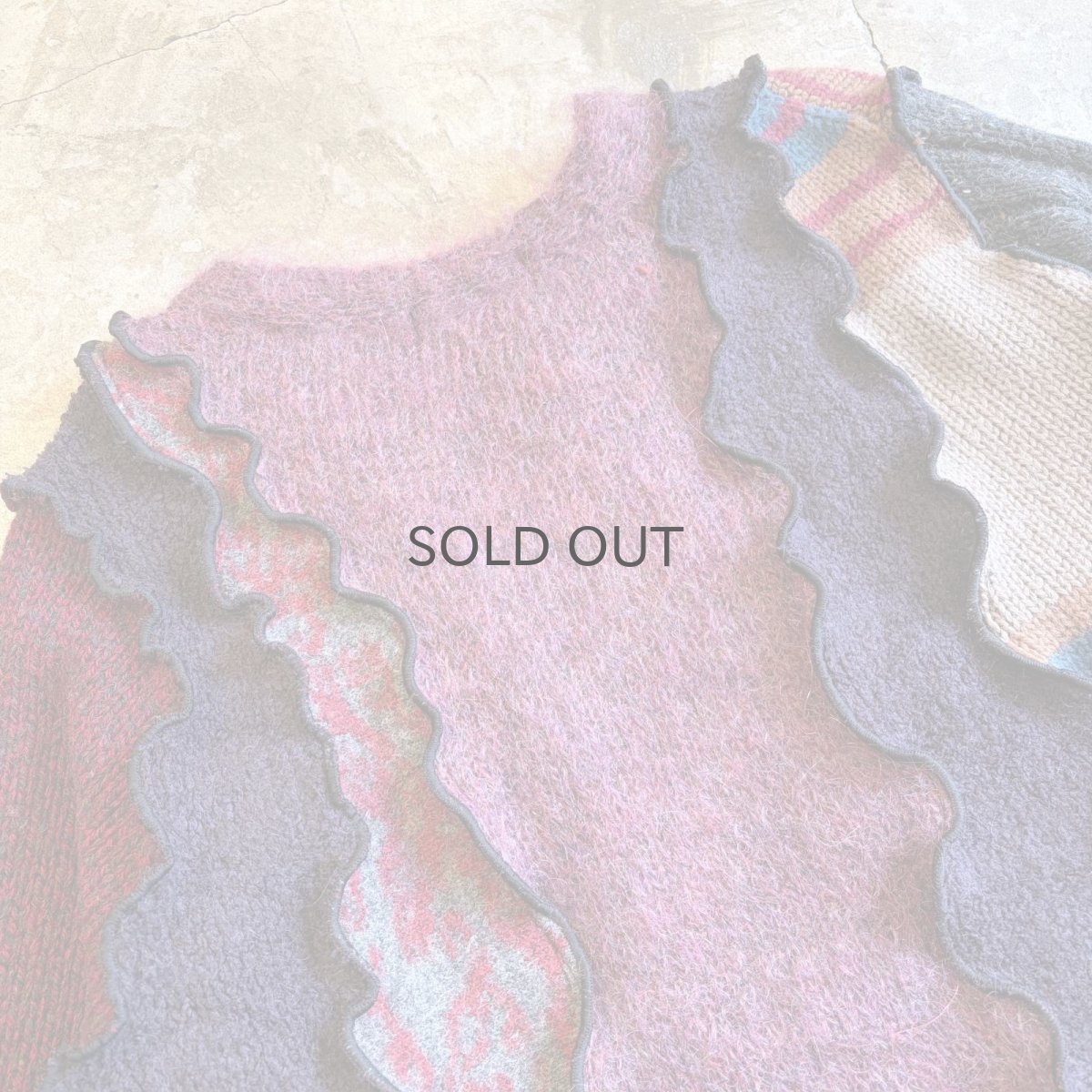 画像9: 【Wiz&Witch】"OUT STITCH" DECO KNIT / OS (9)