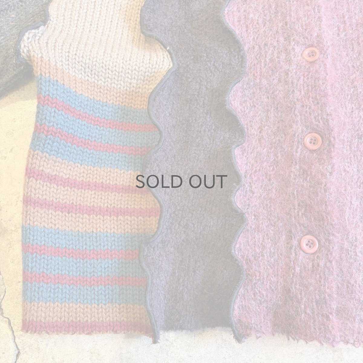 画像7: 【Wiz&Witch】"OUT STITCH" DECO KNIT / OS (7)